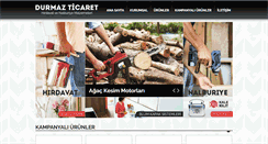 Desktop Screenshot of durmazticaret.com